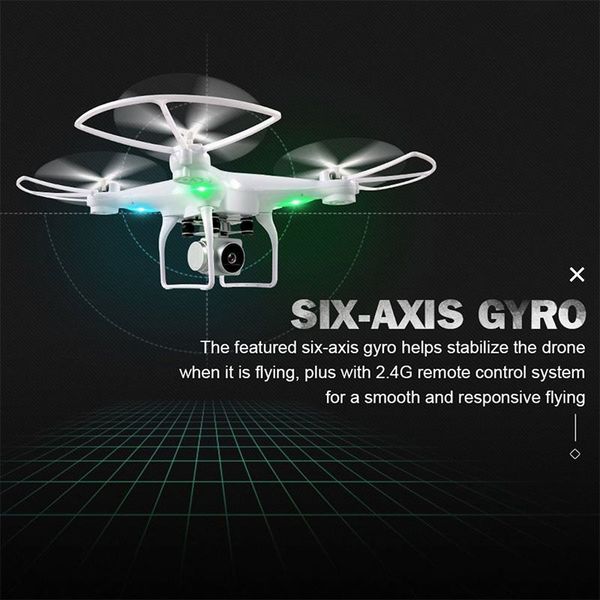 Acheter Jjrc H68 Rc Drone Quadricoptere Haute Tenue Mini Avion Wifi App Six Axes Controle Rc Helicoptere Drone Modeles Vol Camera Fpv De 81 43 Du
