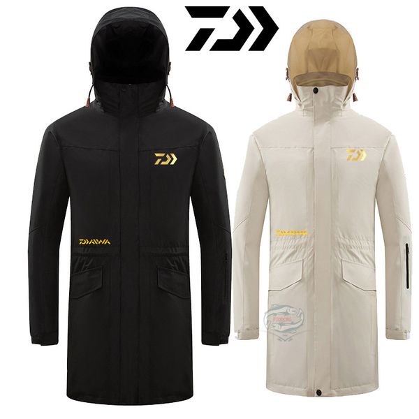 

2020 winter fishing clothing two-piece set fishing clothes clothes camisas hooded mountaineering cashmere suit