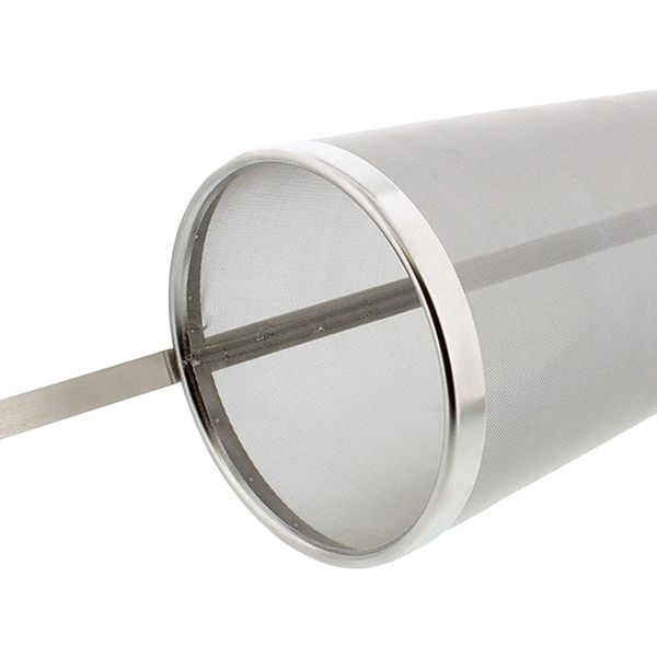 

multipurpose stainless steel cartridge hop spider beer hops filter 300 micrometer storage baskets