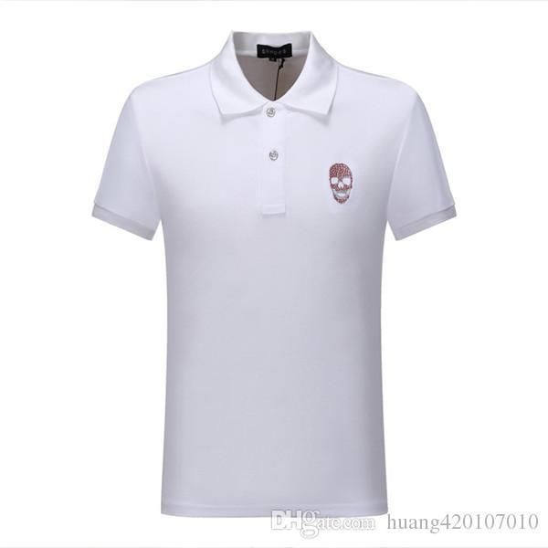 

designer mens shirt pp g fashion casual men's brand tshirt male medusa men snake dog letter polo shirt tee shirt size m, White;black