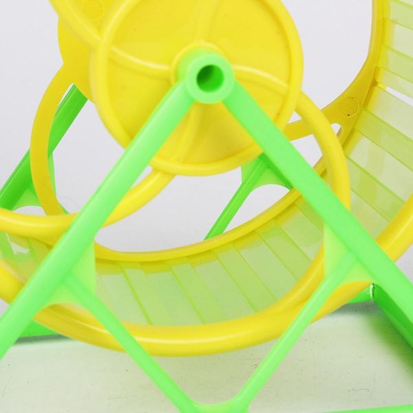 

running wheel with bracket toy for pet hamster sports supplies small animal supplies