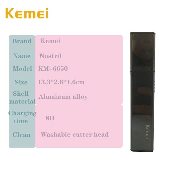 

kemei 4 in 1 electric shavers nose ear mejor recortador de pelo de nariz para hombre removal razor cutter for men qskjm
