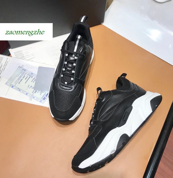

2020selling calfskin 3 meters material men's and women's fashion casual shoes 36-45 n25, Black