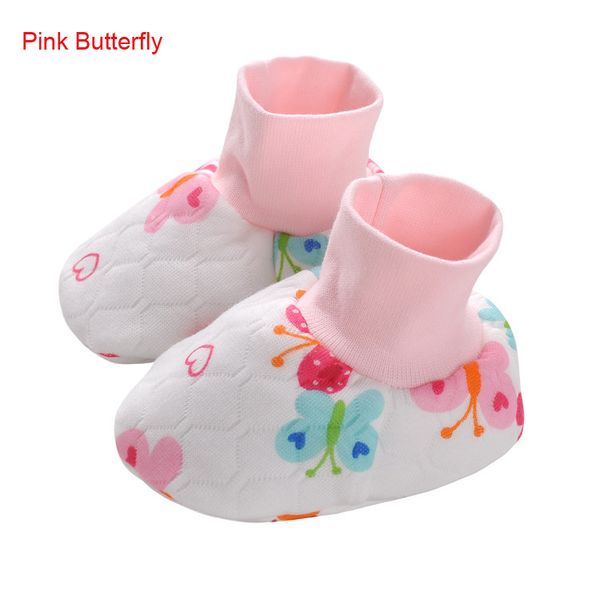 

cute cartoon infant baby kids foot gloves newborn foot socks, White