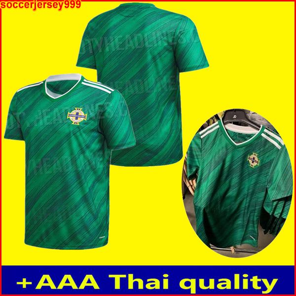

thai quality 2020 2021 northern ireland 2020 northern ireland soccer jerseys home football shirt, Black;yellow