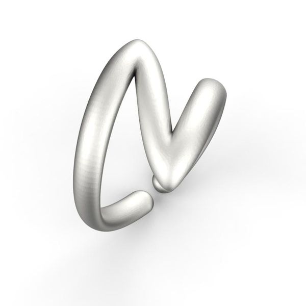 

fashion simple creative niche geometric thai silver ring live mouth adjustable ins cold wind vegetarian ring, Golden;silver