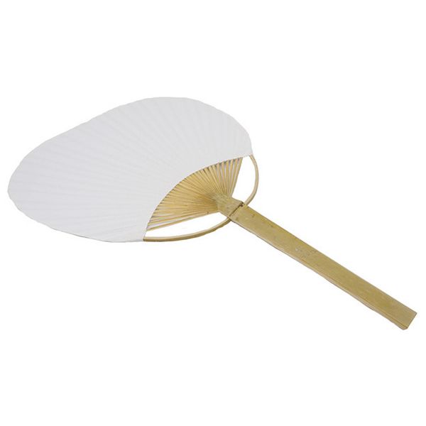 Paddle Hand Fans Diy Painting Blank Fans With Bamboo Frame And Handle Paper Fan Handnade Spanish Fan Wedding Party Favors Gifts Prop Cyf3057 Party