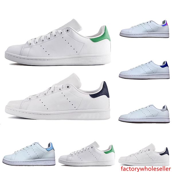 

smith casual shoes raf simons stan smiths spring copper white green black fashion leather brand women wen shoes size 36-45