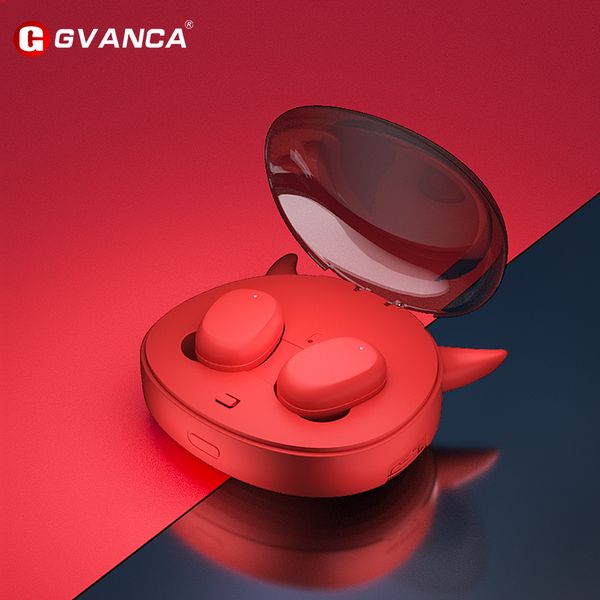 

gvanca i-10 tws fingerprint touch 5.0 bluetooth earphones wireless earphone hd stereo earbuds smart noise canceling headphones