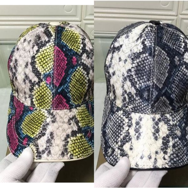

baseball caps snakeskin cap men women hat sport outdoor strapback hat european style sun baseball cap, Blue;gray