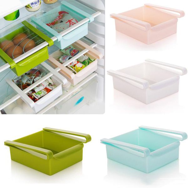 2019 Kitchen Refrigerator Storage Rack Fridge Freezer Shelf Holder