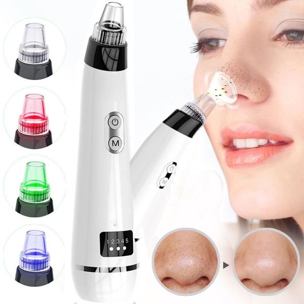 

vacuum electric facial pore cleaner pore cleaner cleansing apparatus blackhead remover comedone acne blackhead zit extractor