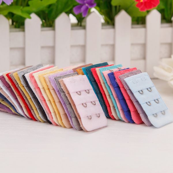 

4pcs women adjustable bra extenders 2 hooks/3 hooks/4 hook bra extender soft bra extension strap belt adding ladies, Black;white