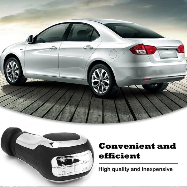 

5 speed gear shift knob lever manual for 106 206 206cc 207 307 407 408 car modification accessories