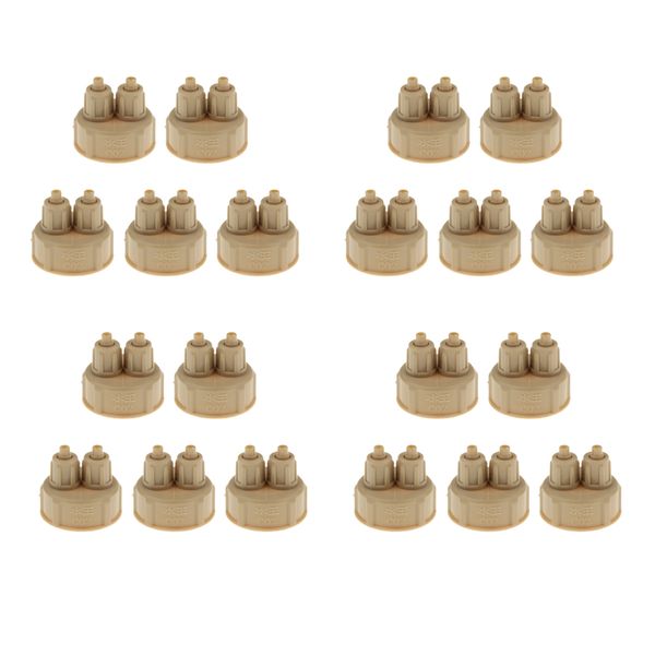 

20xaquarium fish tank carbon dioxide diy reactor with quick screw bottle cap