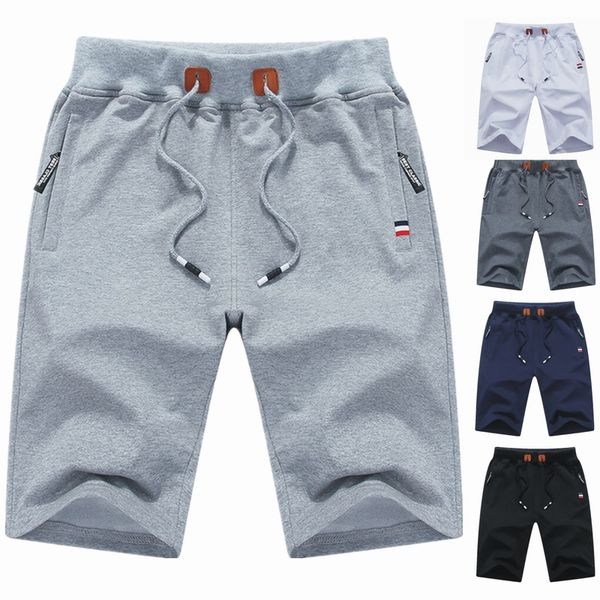 

2019 summer new style leisure shorts male fashion trend men's trousers sweatpants men's five pants cotton casual pants, Black