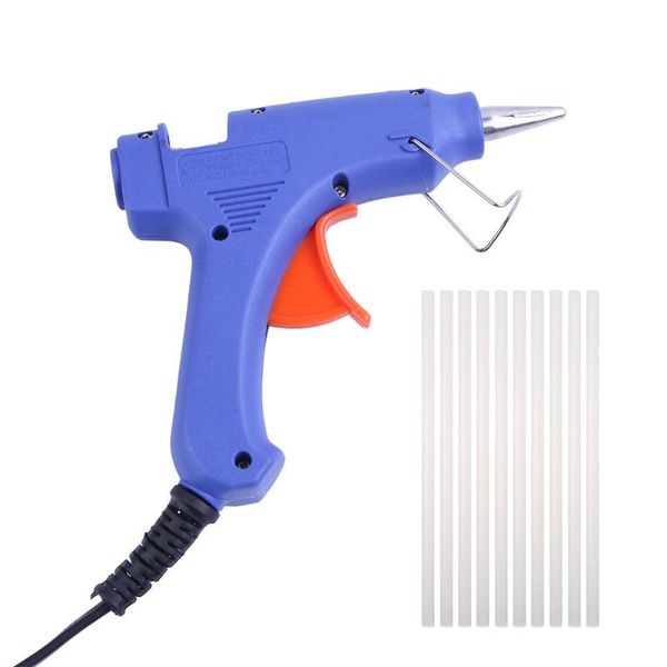 

20w industrial high temperature heater melt glue gun+32pcs glue sticks