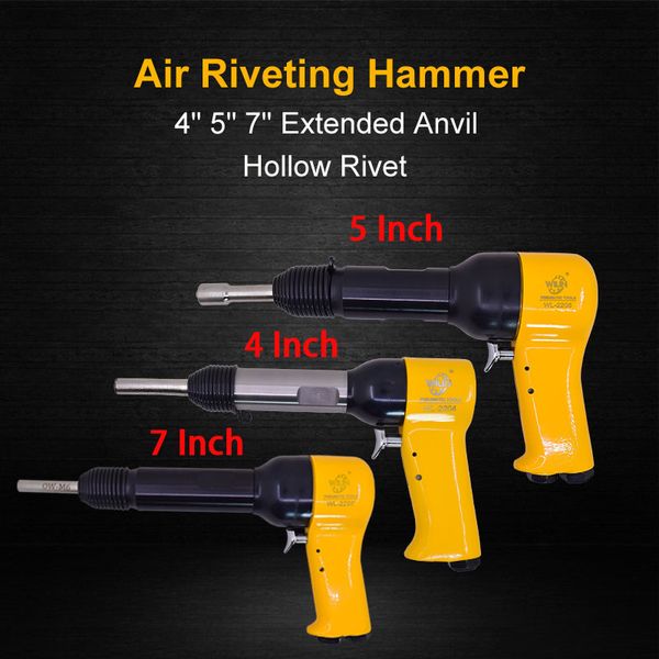 

wilin industry great heavy duty smoothing pneumatic air rivet hammer tools kits 4pcs chisels 4 inch 5 inch 7