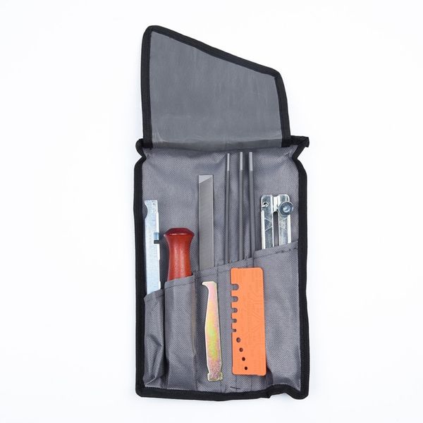 

10pcs chainsaw sharpener sharpening kit garden sharpen replacement metal tool set chainsaw sharpener kit