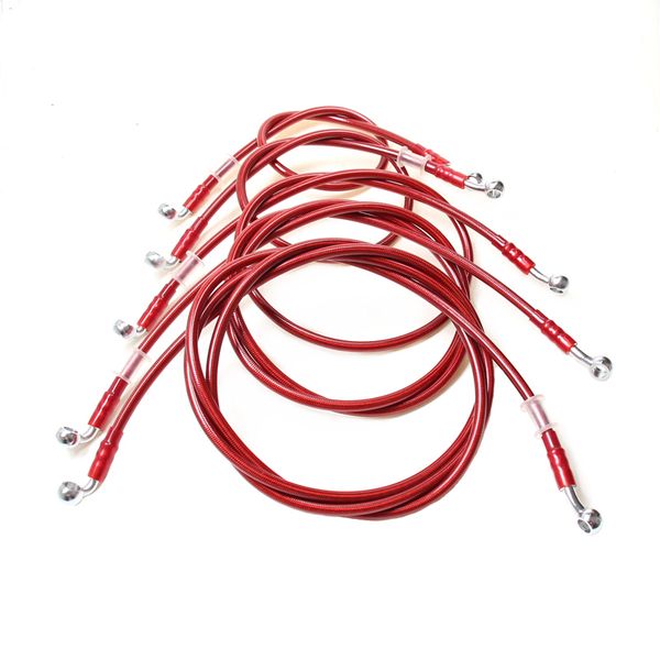 

motorcycle hydraulic brake line oil hose tube universal for dirt pit bike motorcross moped scooter cub atv quad utv go kart