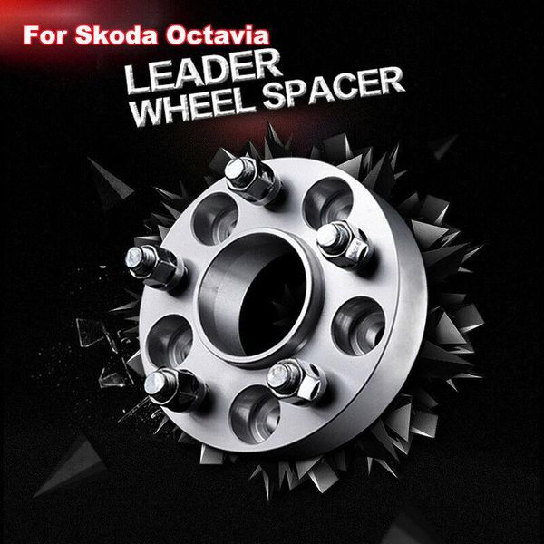 

for skoda octavia wheel spacers wheel adapters 5x112 mm center bore 57.1 mm 2pcs