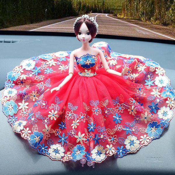 

2018 fashion new wedding dress, princess doll, lady's jewelry, interior ornaments, lovely yarn doll's decorations