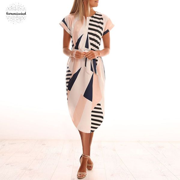 

женщины платья лето boho пляж sexy casual summer printed сыпучие v образным вырезом с коротким рукавом midi платье дизайнер одежды, Black;gray