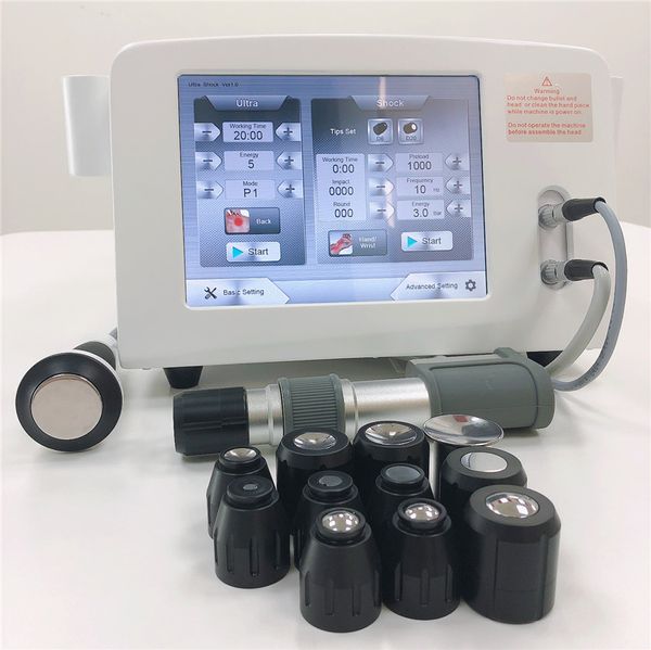 Portable Acoustic Wave Therapy Machine для Plantar Fassiitite Физическая эректильная дисфункция Shockwave Pysiootherapy Aquipent для лечения ЭД