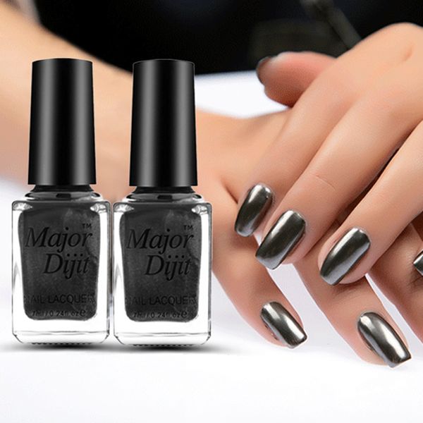 

mirror nail polish no irritating smell plating paste metal stainless steel color stainless steel vernis a ongles normal