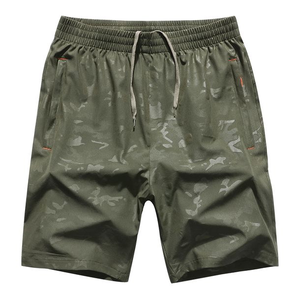 

loose sport shorts men 7xl 8xl big size bottoms male camouflage gym sweatpants breathable quick drying jogging running shorts, Black;blue
