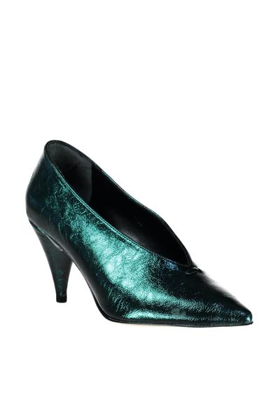 

pearl green women 's classic high-heeled shoes 120130009172, Black