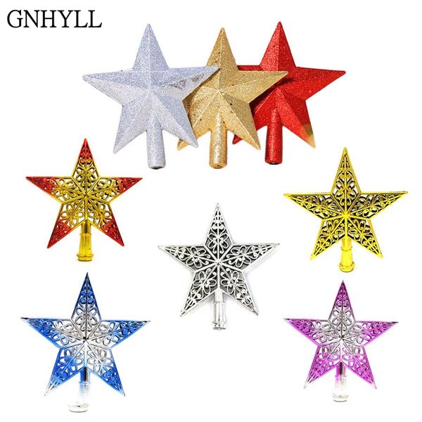 

1pcs 20cm christmas tree star decoration christmas tree er for table house ornaments multicolor ornaments