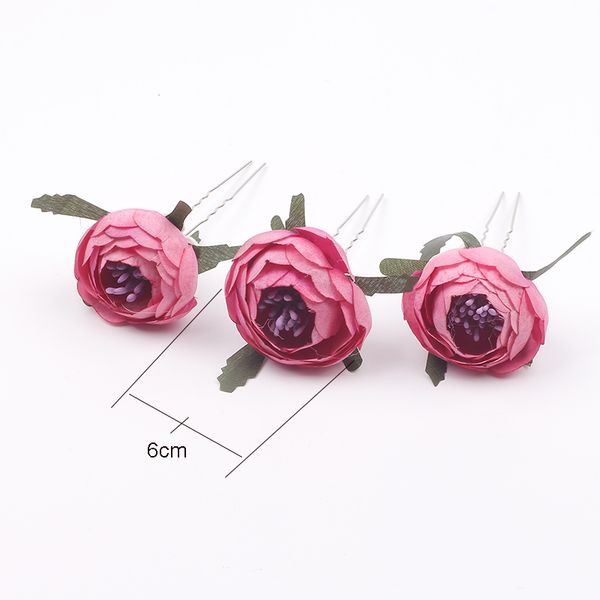 Elegant Flower Hairpins For Women Wedding Hair Accessories Floral