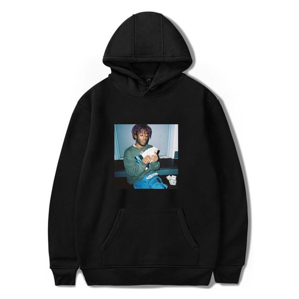

2020 men's high street hoodie singer printed v-neck sweatshirt plus velvet hoodie men and women black hip hop loose winter size 2xs-4xl