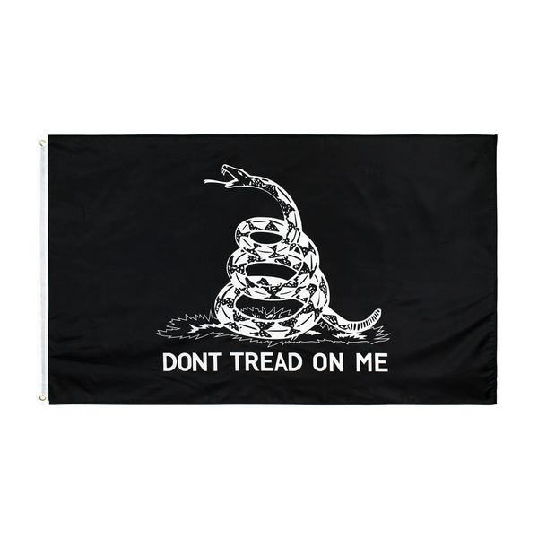 

90*150cm dont tread on me tea party rattle snake gadsden flags