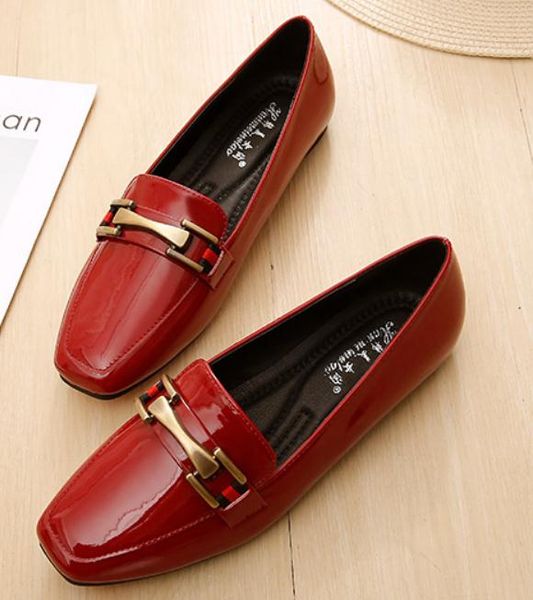 

send 2018 autumn new style flat bottom women's shoes @02, Black