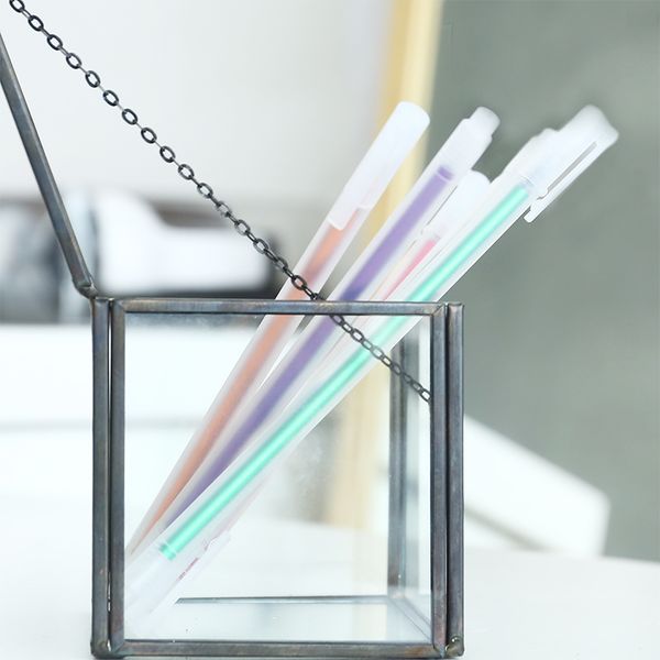 

new 0.5mm 14 colors gel pens, colorful stationery pen kawaii stationary fun office gifts cute stationary