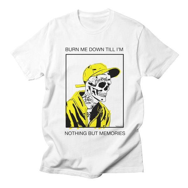 

lil peep t shirt men cotton hip hop cool hipster brand harajuku summer style casual brand fashion tee shirt homme