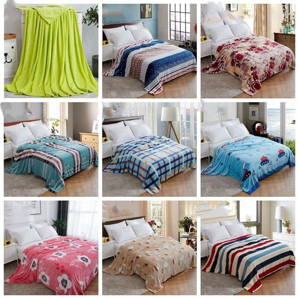 

fluffy plush throw blanket fleece blankets air conditioning blanket solid wedding bedspreads bedding supplies 36 colors lxl1139-1