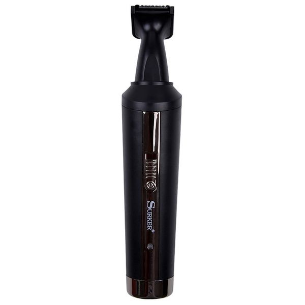 

surker sk-217 4 in 1 multi-function trimmer waterproof rechargeable shaver nose hair styling knife corner knife trimm