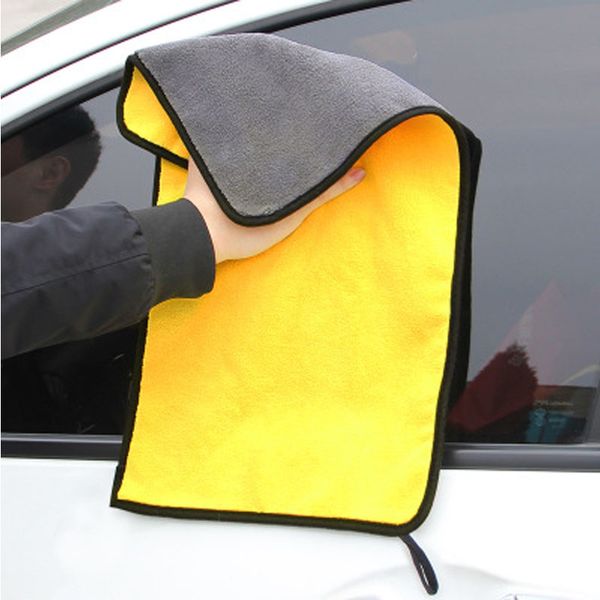 

car cleaning products wash towels double-sided thicker car towels absorb water and do not drop wool cleaning products