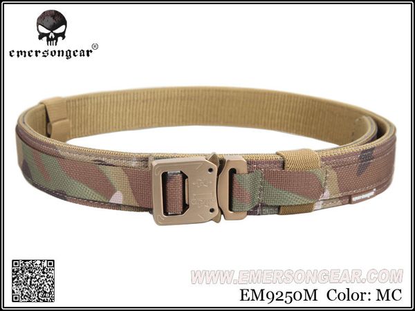 

emers men sports waist belt duty belt hard 1.5 inch shooter m l