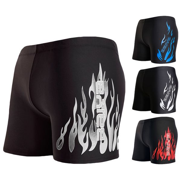 

flames fire print men swim trunks briefs swimsuit boxer shorts beach wear swimwear mens swimming surfing water sport suit sunga