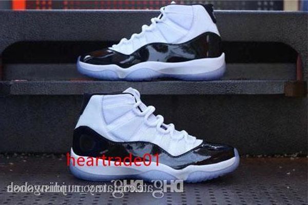 

basketball mens shoes 11s concord high real fiber carbon for men sports brand designer shoes size us7.5-14