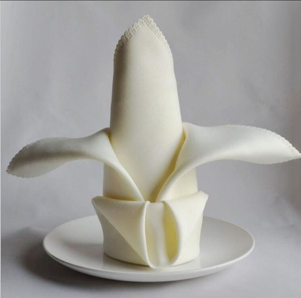 

eco friendlytable салфетка diner handkerchief hanky ​​площади белье для свадьбы отеля party supplies бежевый желтый черный красный цвет боль