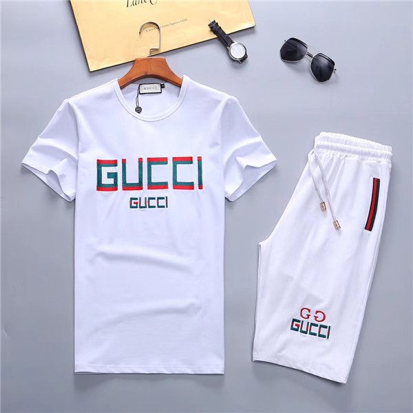 

luxury printed men's sweatshirt sportswear brand designer men's sportswear letter embroidery set jogging wear, Gray