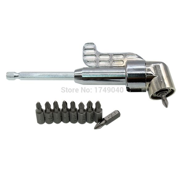 

25mm pz1 pozidriv screwdriver bits 1/4" hex shank 10pcs set with angle driver extension tools 1/4" hex screwdriver bit holder