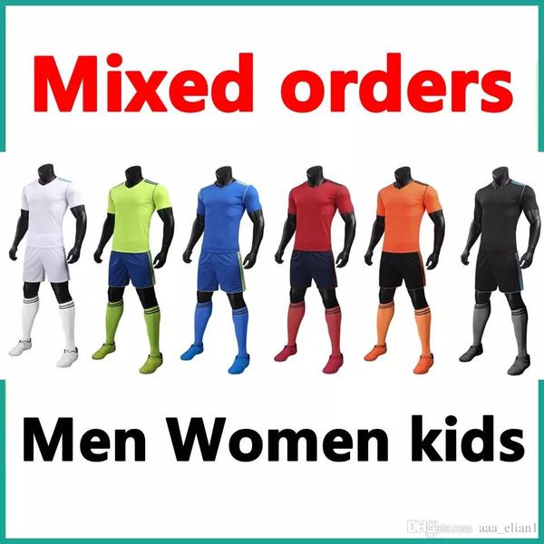 

Mixed order 2019 2020 kid women men player ver ion occer jer ey track uit ronaldo mbape football hirt training uit kit uniform cu tom