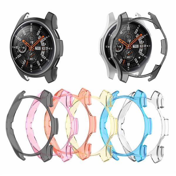 Protezione trasparente Custodia protettiva per custodia protettiva per Samsung Galaxy Watch 42mm 46mm Gear S3 Frontier SmartWatch