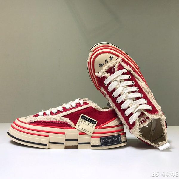 

Luxury xve el g o p low canva hoe men women fa hion de igner ve el tripe piece by piece peed ca ual hoe a72